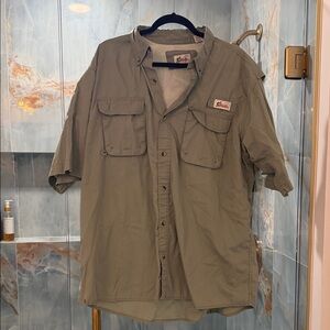 Bass Pro Olive Green Men's Shirt